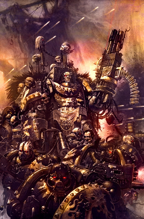 Black Legion - Black legion, Warhammer 40k, Chaos, Wh Art, Chaos space marines, Longpost