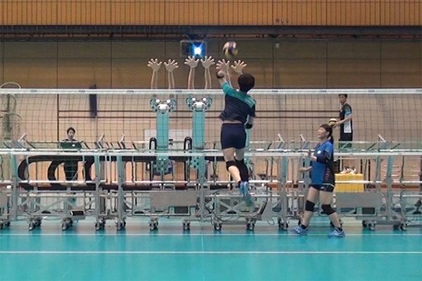 Robots volleyball players - Robot, Volleyball, Robotics, Video, Longpost, Japan