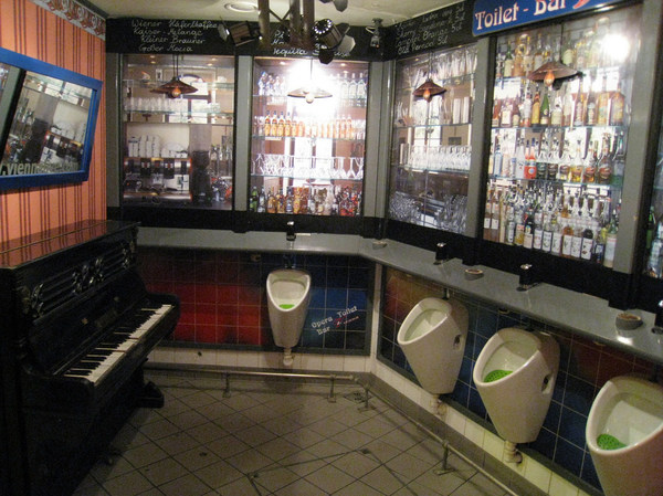 Well, what ... compact, comfortable, moderately elegant - Toilet, Bar, Layout, Urinal, Vein, Austria, Opera