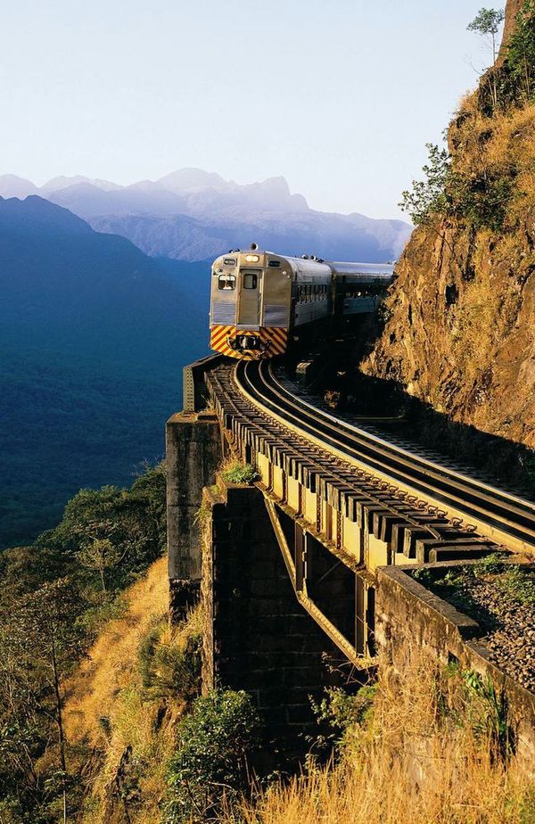 Paranagua-Curitiba Railway, Brazil - The photo, Brazil, A train, Railway, Curitiba