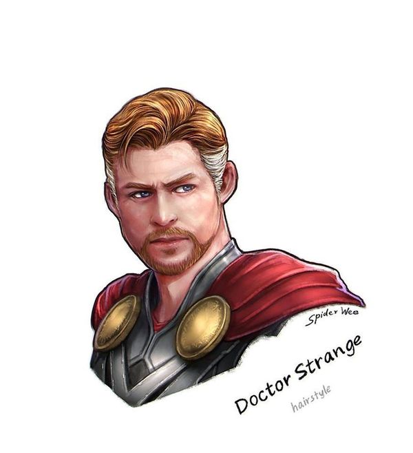 Новые прически Тора комиксы, Marvel, тор, Прическа, Прикол, Картинки, длиннопост