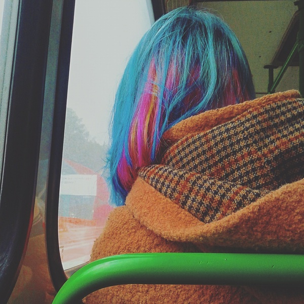 This day is bad.. - Spring, Rainbow, Summer, Hair, Girls