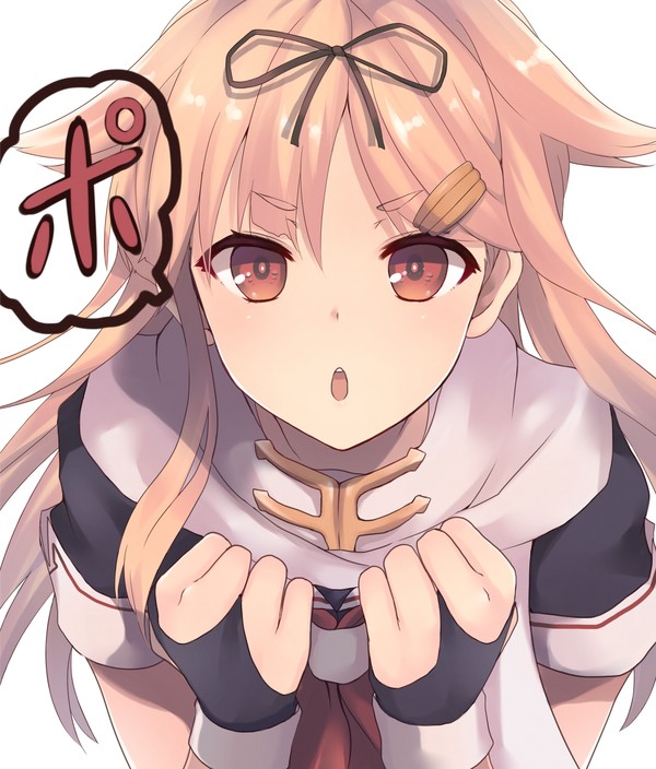 Pooooooooooooooooooooooi - Anime, Kantai collection, Yuudachi, Anime art, Poi