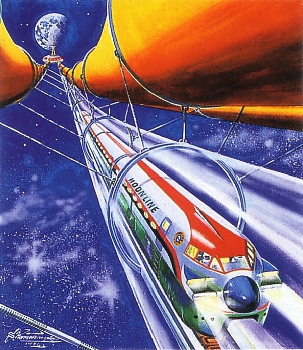 retro futurism shigeru komatsuzaki - , Future, Art, Retrofuturism, Longpost