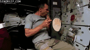 Lunch in space - Space, Burrito, Taco, GIF