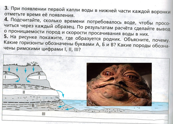 Jabba, is that you? - My, Geography, School, Textbook, Jabba the Hutt
