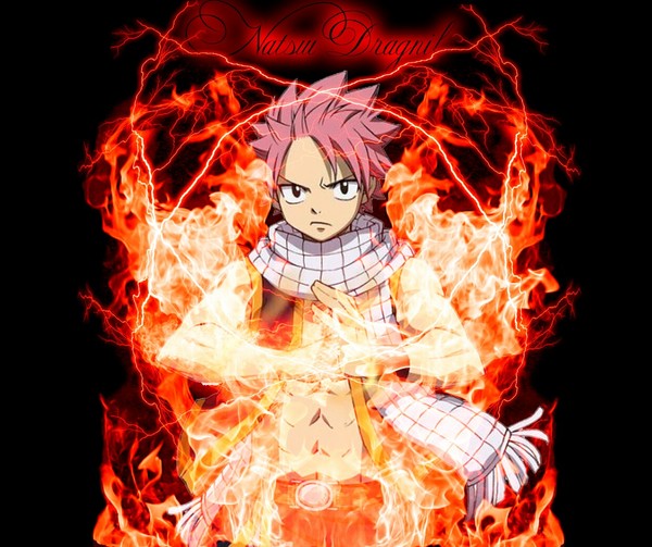 Нацу Драгниил - Аниме, Арт, Fairy Tail, Natsu Dragneel