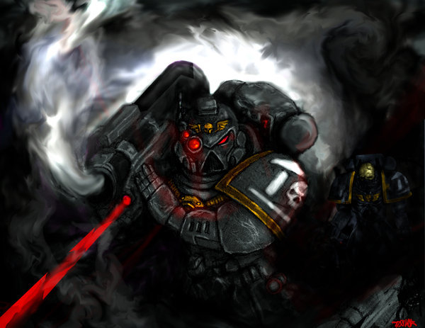 Space Marine - Wh Art, Warhammer 40k, , Longpost