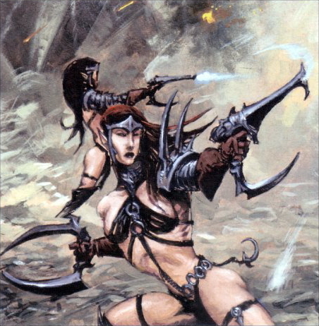 Witches - Witches, Longpost, Dark eldar, Wh Art, Warhammer 40k