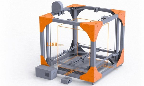 Большой 3D принтер - большие 3D проблемы. 3D печать, 3D принтер, Bigrap, 3D, Длиннопост