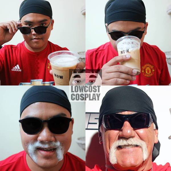 Well, just the spitting image of Hulk Hogan - Lowcost cosplay, Hulk Hogan, Cosplay, The photo