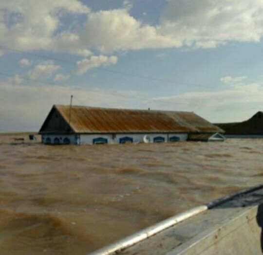 Атбасар, Акмолинская область. - Вода, Весна, Море