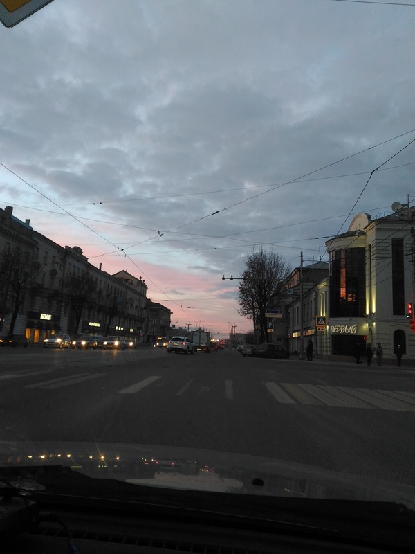 I love looking at the sky - My, Sky, Beautiful, The photo, Tver