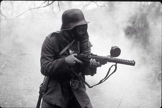 MP18 submachine gun (Germany) - Weapon, , Submachine gun, , Longpost, Story, The Second World War