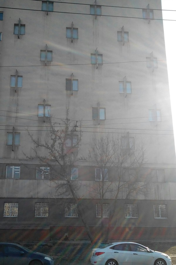 I wonder what the layout of the building is)) - My, Building, Penza, Layout