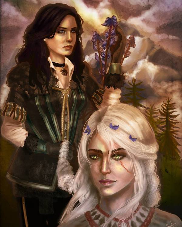 Йеннифер и Цири