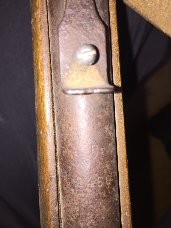 Help identify what kind of rifle and what year. There is a letter P and a number. You can see it in the photo, but it's bad - My, Identification, Collection, Longpost, Rifle, Weapon, Question, The photo