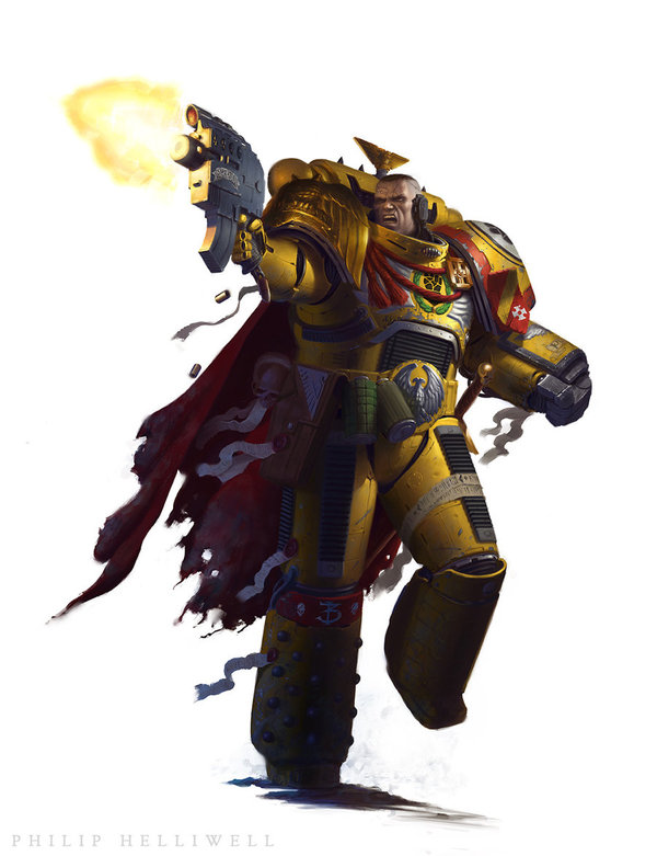 Тор Гарадон, капитан 3 роты имперских кулаков