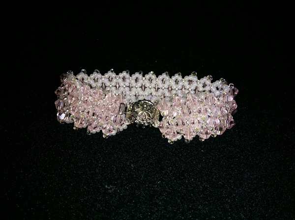 Sparkling bracelet - My, Bijouterie, A bracelet, Handmade, Handmade