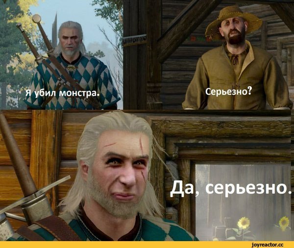 It reminds me of something ... - Gamers, Witcher, Memes