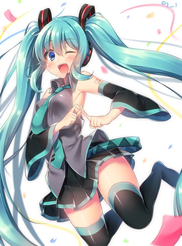 Hatsune Miku , Vocaloid, Hatsune Miku, Anime Art, 