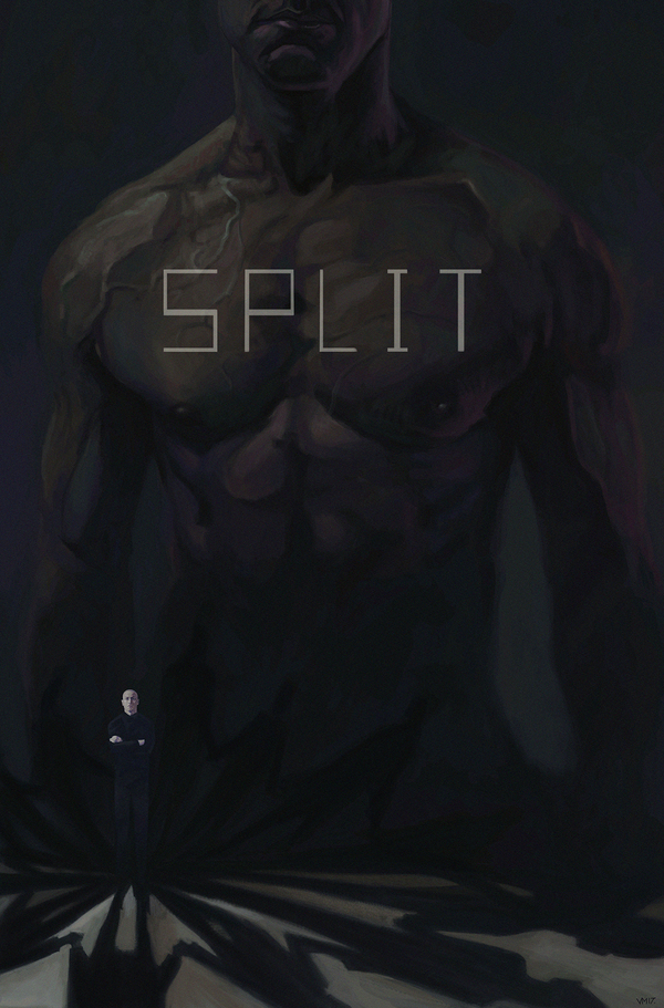 Split - My, Split, Fan art, James mcavoy, Multiple personality, Movies, Art, Psychiatry, Split