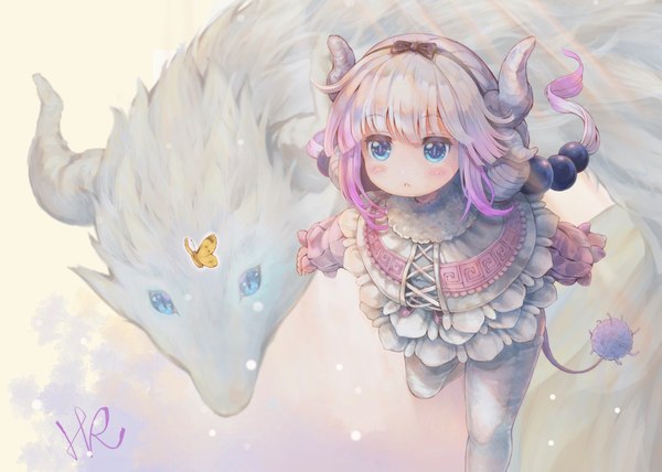 Канна (Kobayashi-san Chi no Maid Dragon) - Anime Art, Канна, Kobayashi-San chi no maidragon, Дракон, Loli