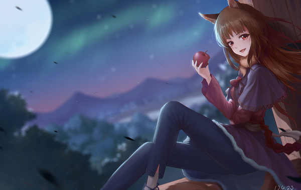 Horo/Holo - Anime Art, Аниме, Волчица и пряности, Horo Holo, Holo, Horo