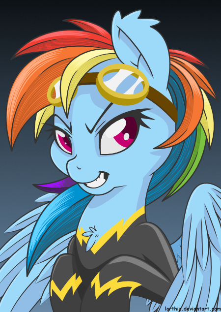 Stroke the buku - Rainbow dash, My little pony