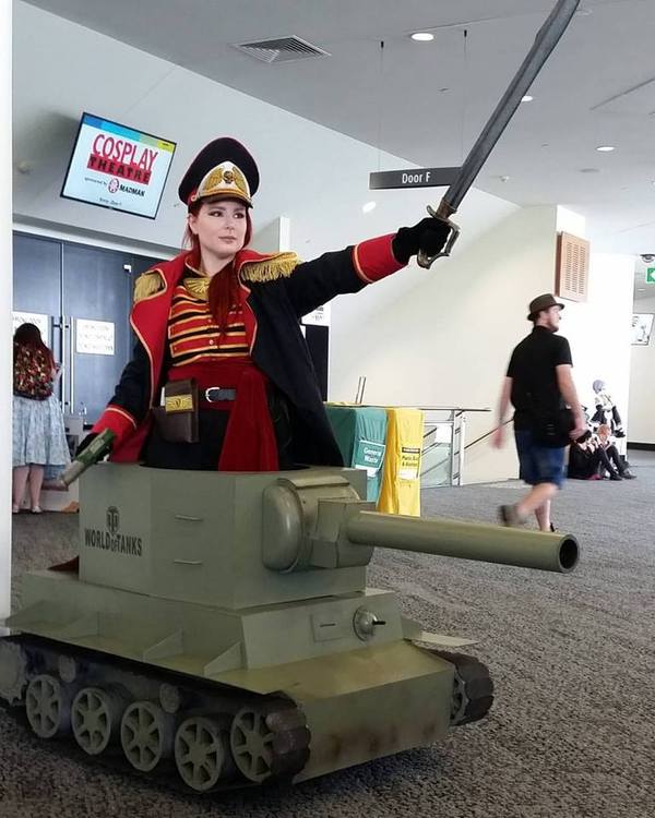 Commissioner - Warhammer 40k, Warhammer cosplay, Cosplay, Commissioner, Girls, World of tanks