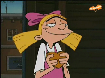 About first love. - Hey, Arnold, Helga Pataki, The first love, 