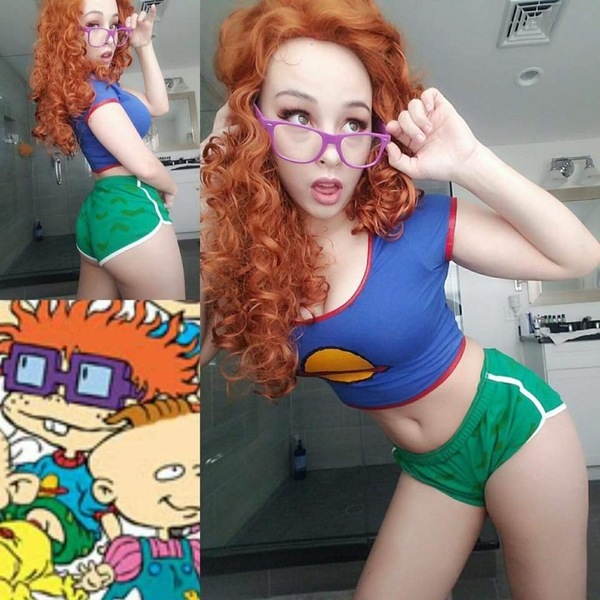 Undercosplay Chucky (oh those kids) - Rule 63, Chucky, Cosplay, , Rugrats
