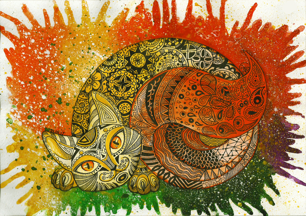 Солнечный котёнок.