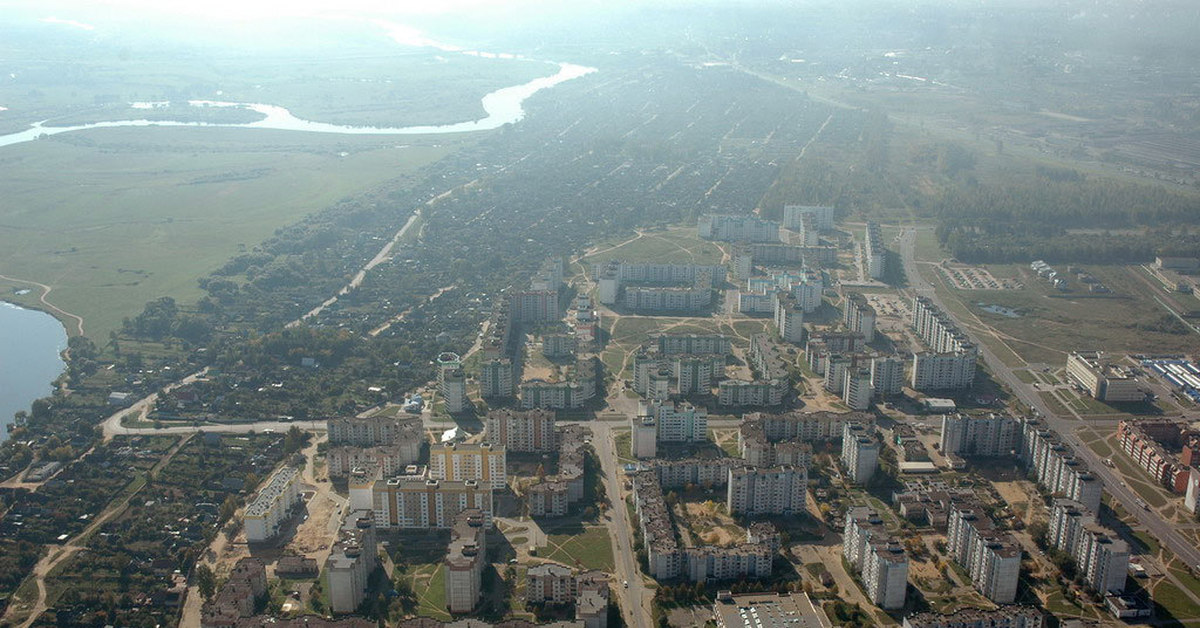 Фото бобруйск с высоты