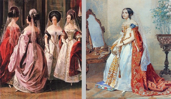 Russian court fashion - My, Российская империя, 19th century, Romanovs, Fashion history, Monarchy, Longpost