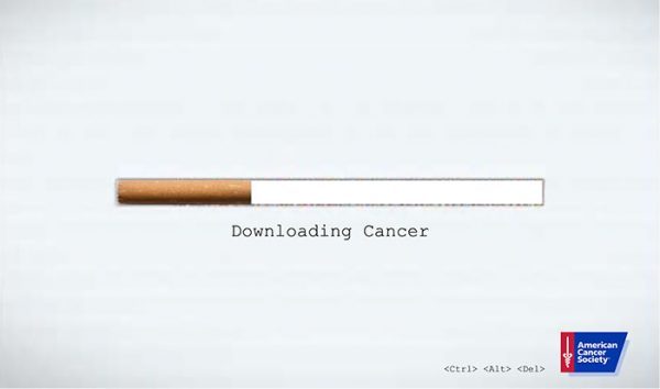 Creative anti-tobacco advertising - Smoking control, Social advertisement