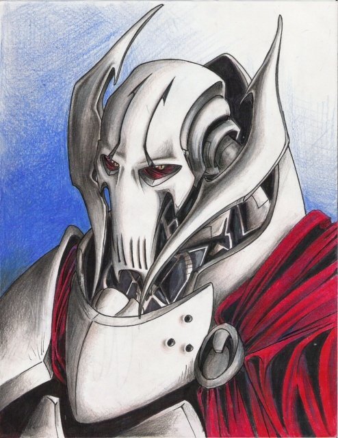 General Grievous (Kimaen jai Sheelal) - Star Wars, Art, Longpost, Halo