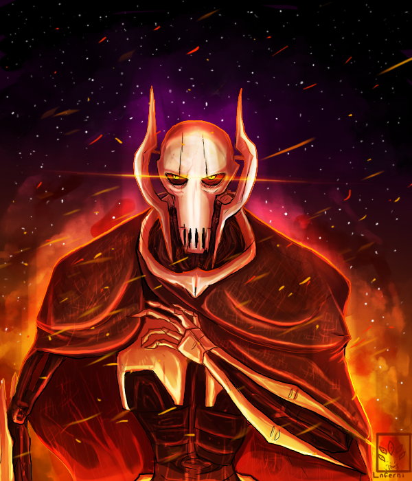 General Grievous (Kimaen jai Sheelal) - Star Wars, Art, Longpost, Halo