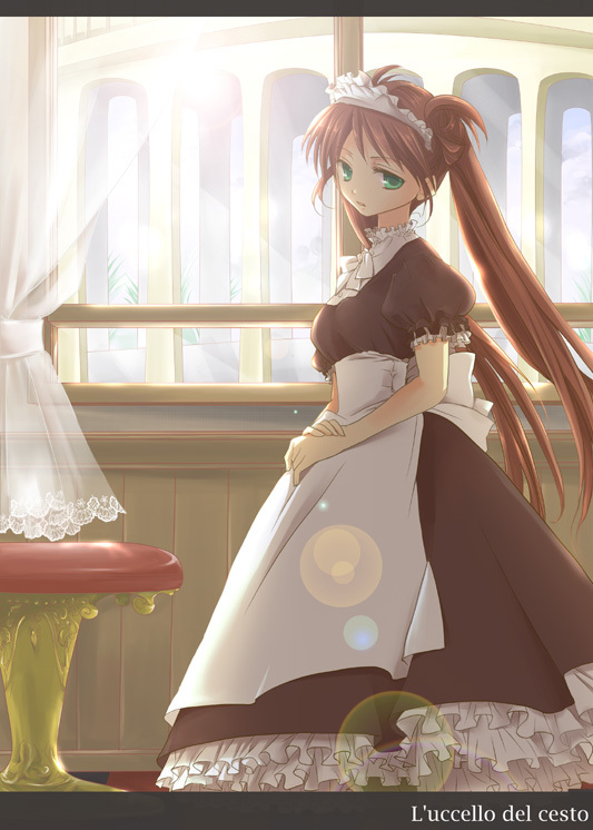 Maid compilation - Housemaid, Anime art, Longpost, 