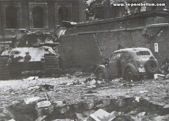 The Battle of Berlin - the last battle of the Royal Tigers - Royal tiger, Tanks, Battle, Berlin, Longpost