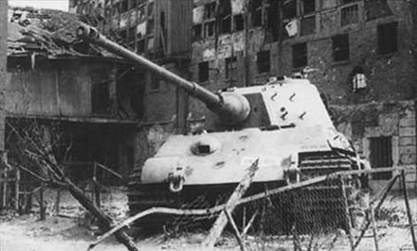 The Battle of Berlin - the last battle of the Royal Tigers - Royal tiger, Tanks, Battle, Berlin, Longpost