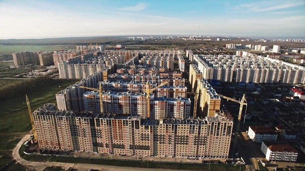 When there is no place in Russia for the construction of adequate microdistricts. - Building, Compaction, Stavropol