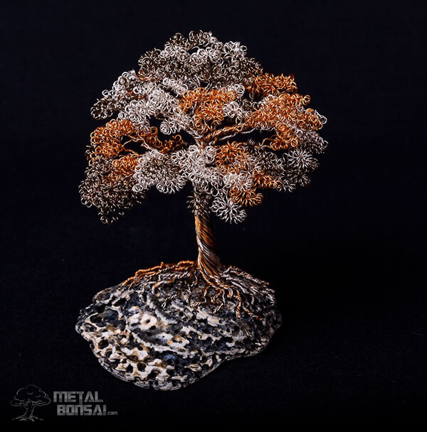 Wire bonsai. - Creation, Art, Bonsai, Wire, Decor, Sculpture, Zanamiclub, Longpost