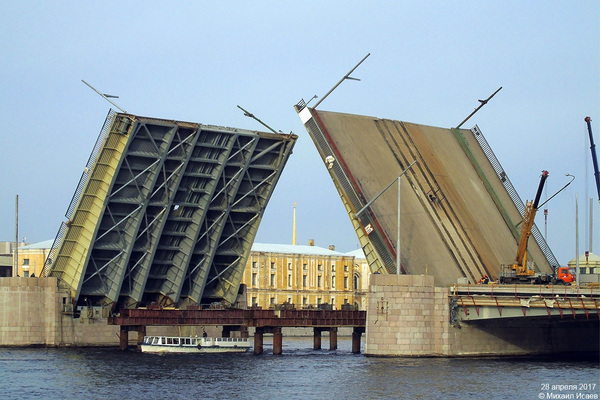 When will it end - Saint Petersburg, Drawbridges, Repair