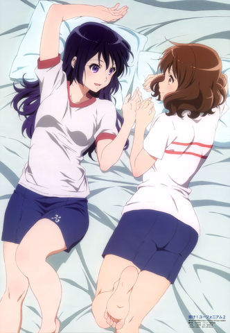 Reina Kousaka & Kumiko Oumae - Kumiko Oumae, Kousaka Reina, Anime Art, Аниме, Hibike! Euphonium