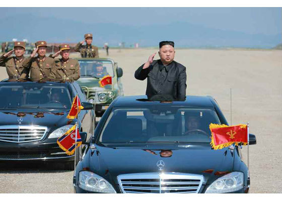 Salute in honor of the 85th anniversary of the Korean People's Army - Longpost, Army, The photo, North Korea, Kim Chen In, Firework