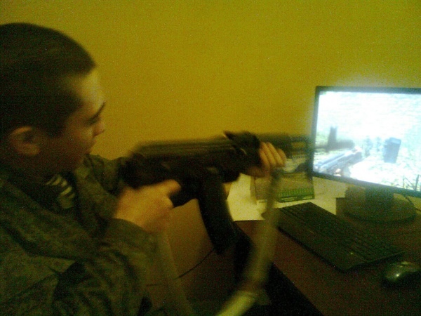 You don't need VR goggles - My, Counter-strike, Marines, Games, Виртуальная реальность, Army, Navy