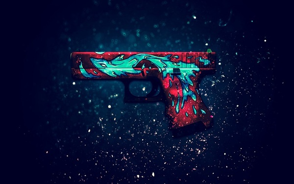 Competition for the Glock-18 Vodyanoy - Competition, In contact with, Distribution, CS GO freebie, CS: GO, Steam freebie, Skins, 