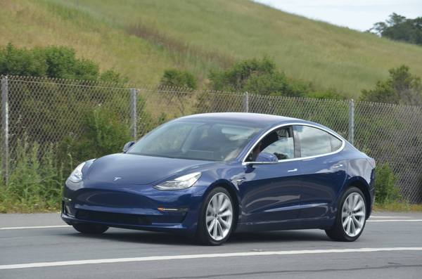 Photo Tesla 3. - Elon Musk, Tesla, , Tesla model 3, Electric car, , , Auto