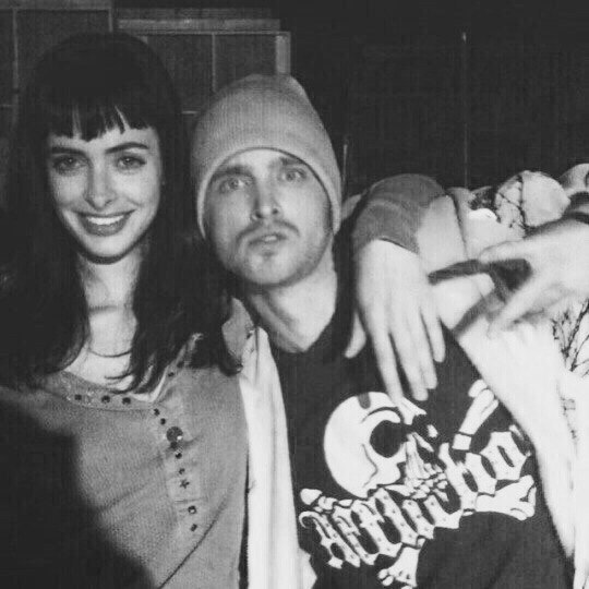 Great couple - Breaking Bad, The photo, Aaron Paul, Kristen Ritter